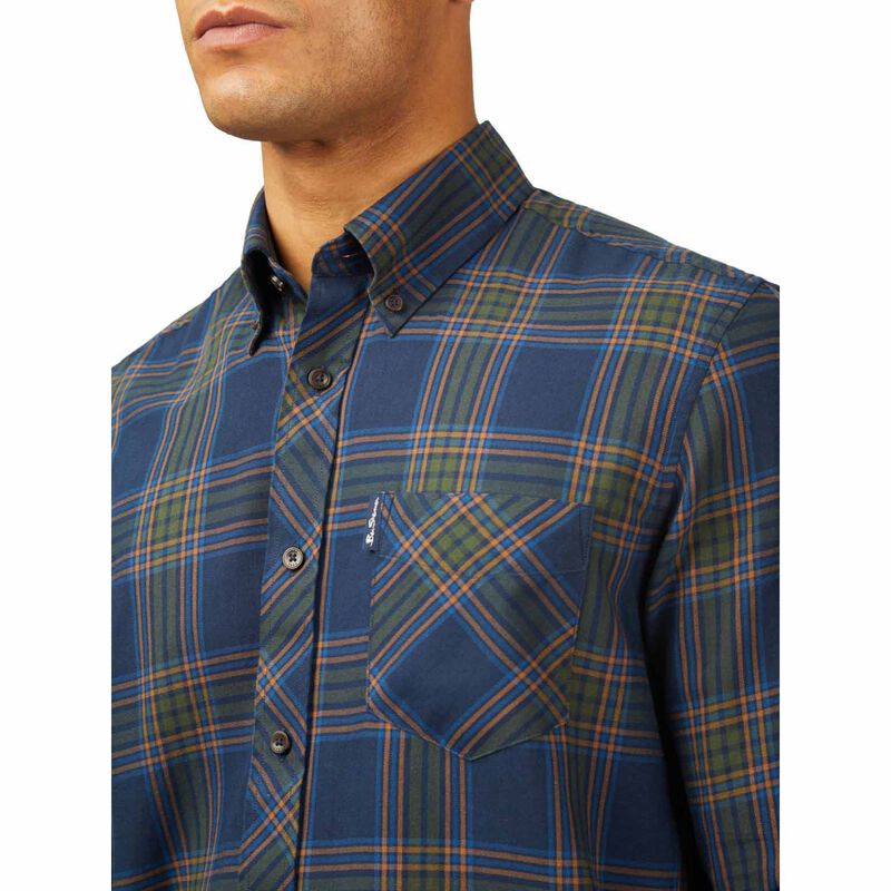Ben Sherman Grid Check Shirt image number 2